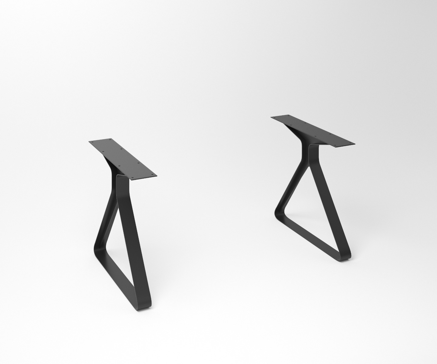 Notenhouten eettafel Duncan | 2-Fantasy Triangle Frame - Hover