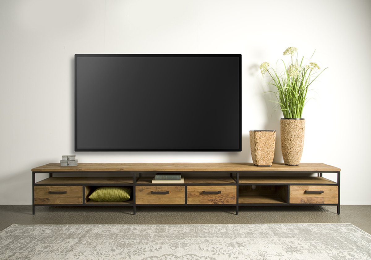 Livorno - TV stand 4 drws. - 300 - TWR-FI0108 - Hover