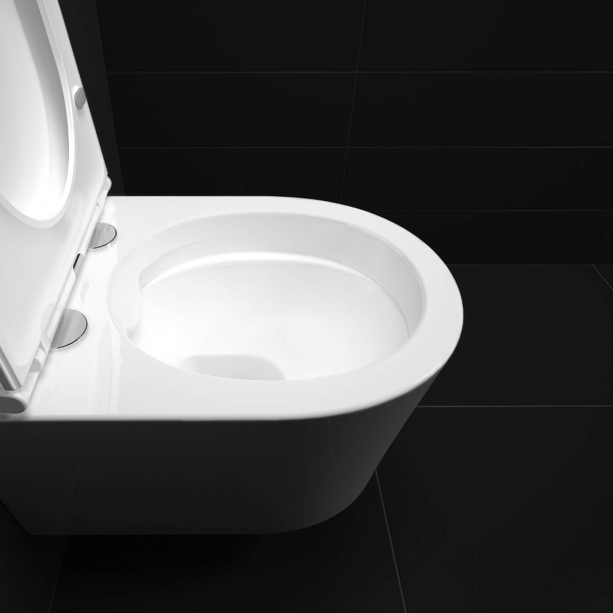 Clou - Inbe Wandtoilet, 48cm, One-pack - Hover