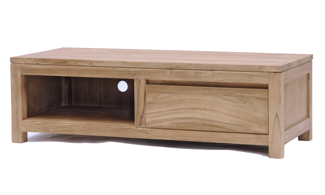 Corona | Teak TV meubel | 120x50x37 - TWR-JN0225 - Hover