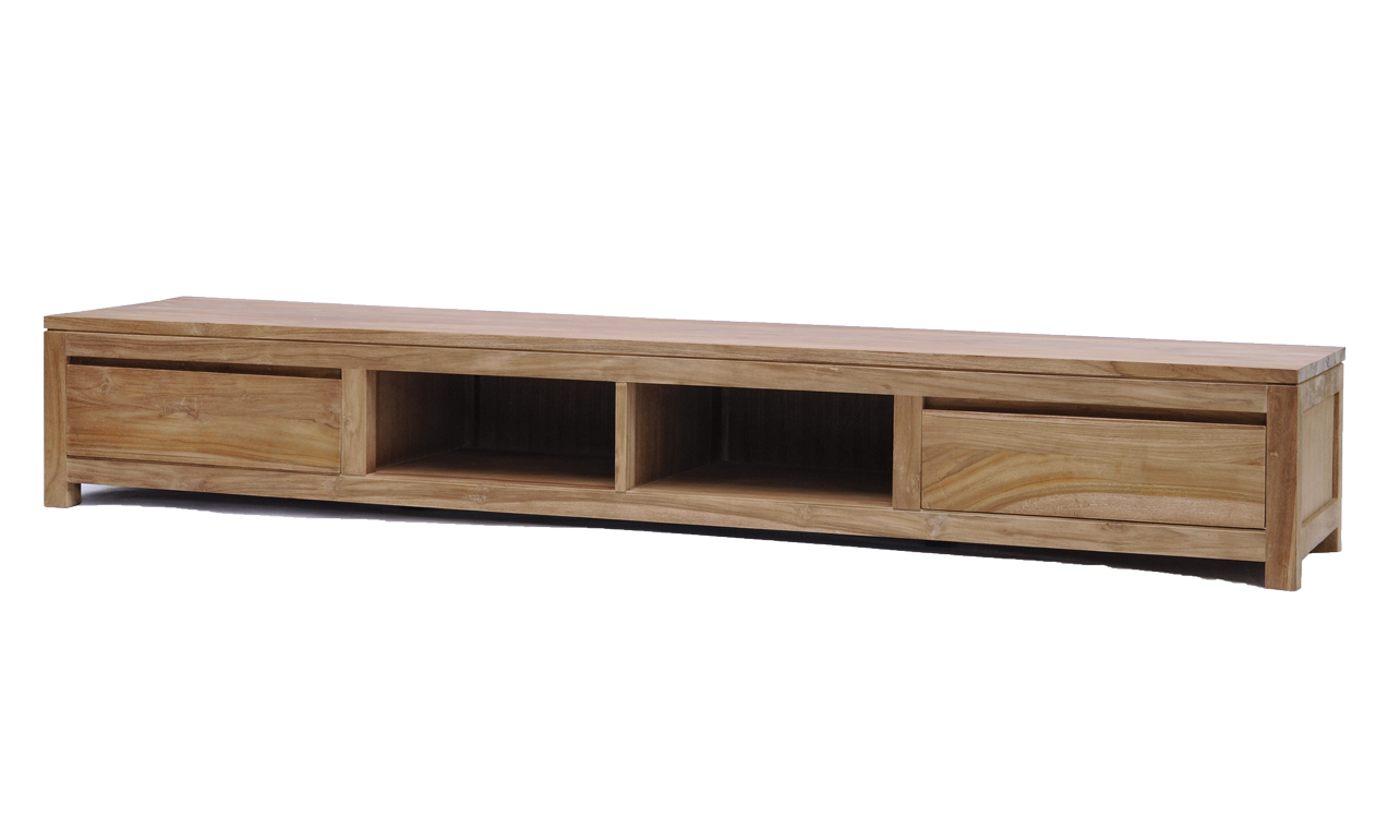 Corona | Teak TV meubel | 240x50x37 - TWR-JN0226 - Hover