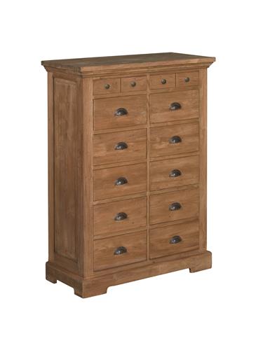 Bologna Ladekast | 14 Laden | 88x43x120 - TWR-KG0020 - Hover