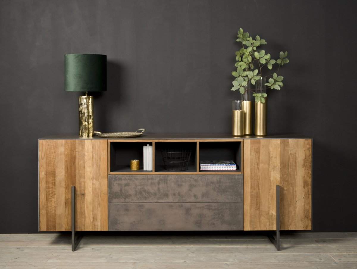 Ora Dressoir | 2 Deuren | 2 Laden | 222x45x78 - TWR-MX0030 - Hover