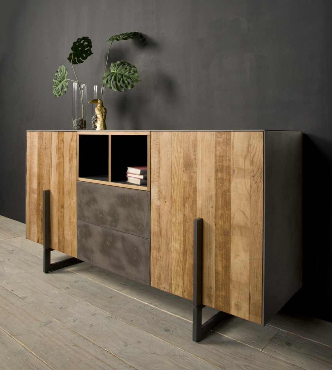 Ora Dressoir | 2 Deuren | 2 Laden | 167x45x89 - TWR-MX0031 - Hover