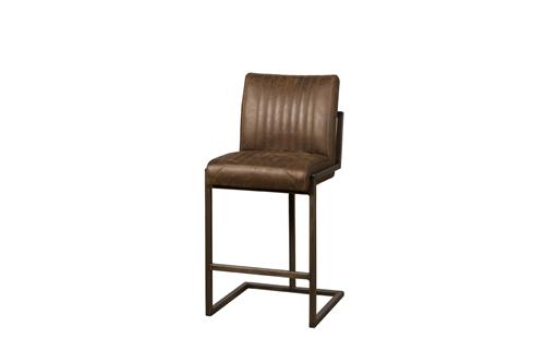Ferro barstool | 61x50x101 | Donkerbruin - TWR-Ferro-bs-NC0126 - Hover