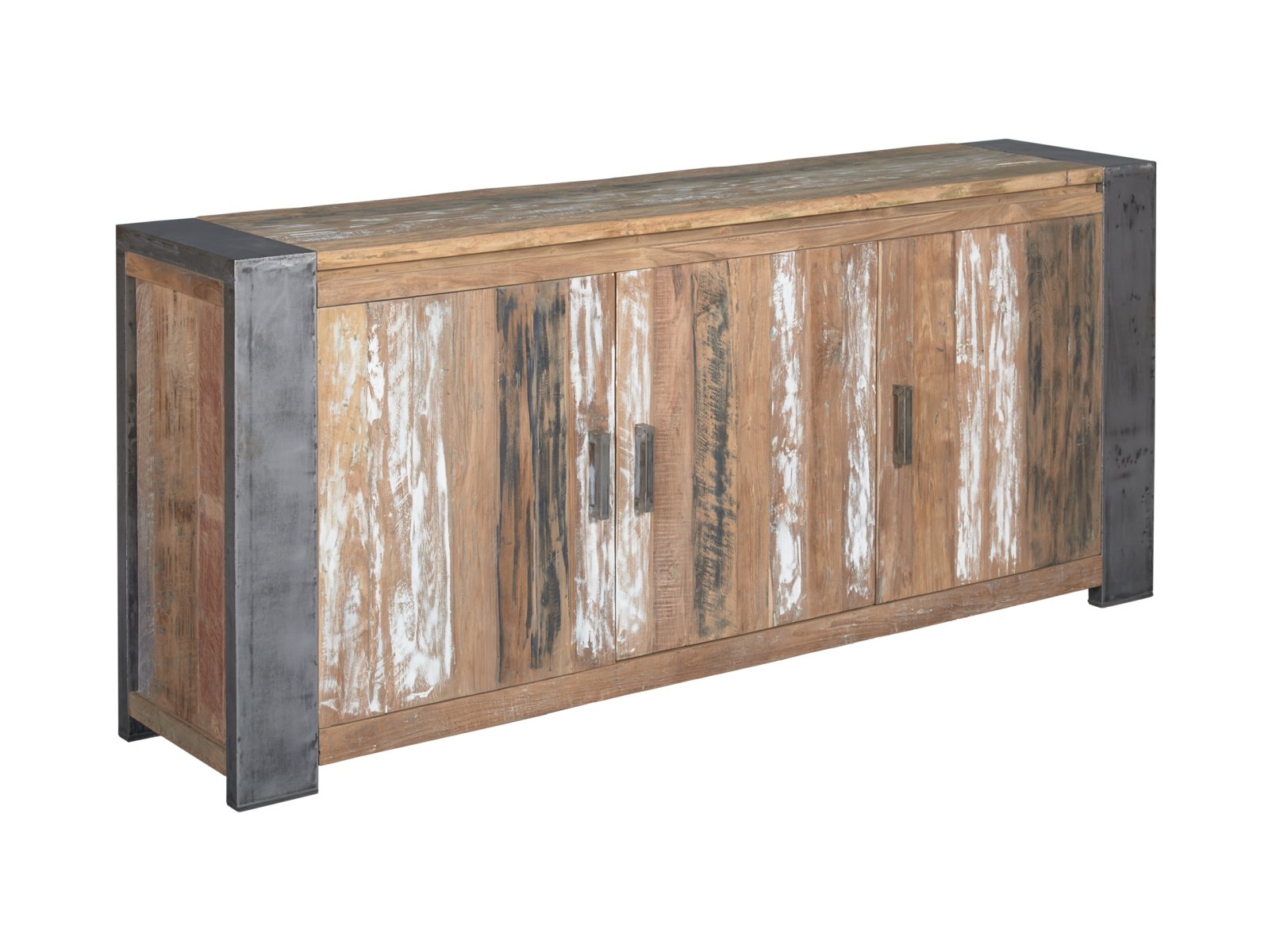 Novarra | Teakhout Dressoir | 210 x 45 x 90 (h) cm - Hover
