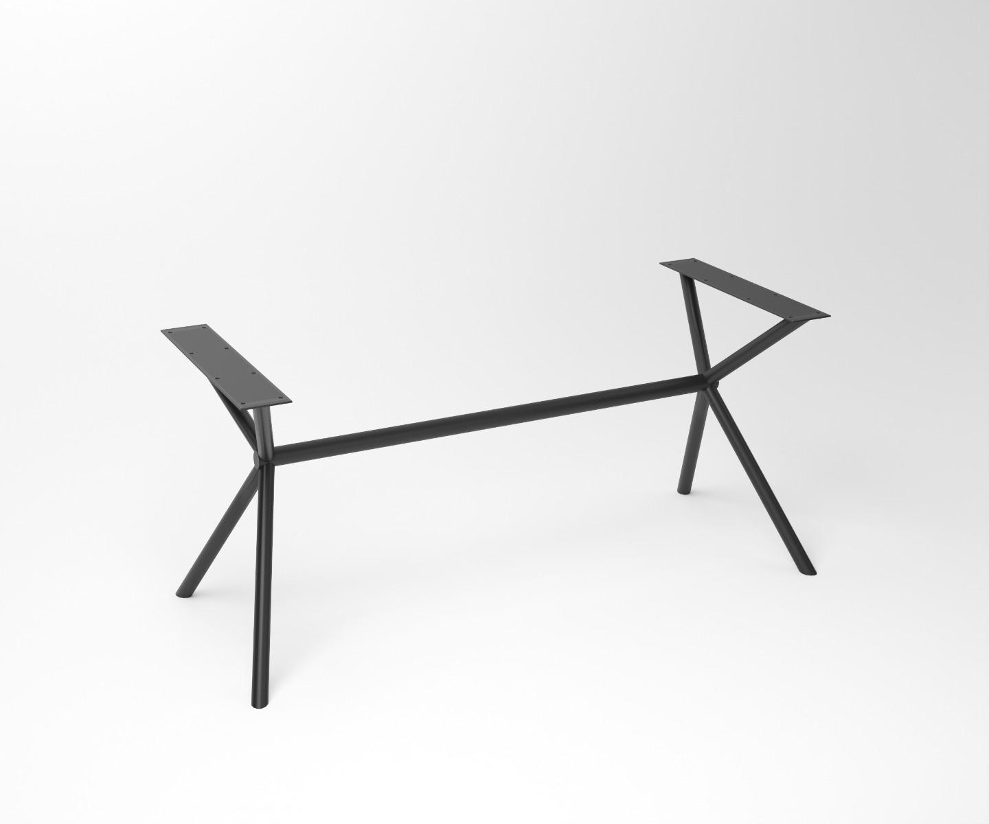 Notenhouten eettafel Tusk | 3-Rex Long Roundline Exclusive Frame - Teakea.nl - Hover