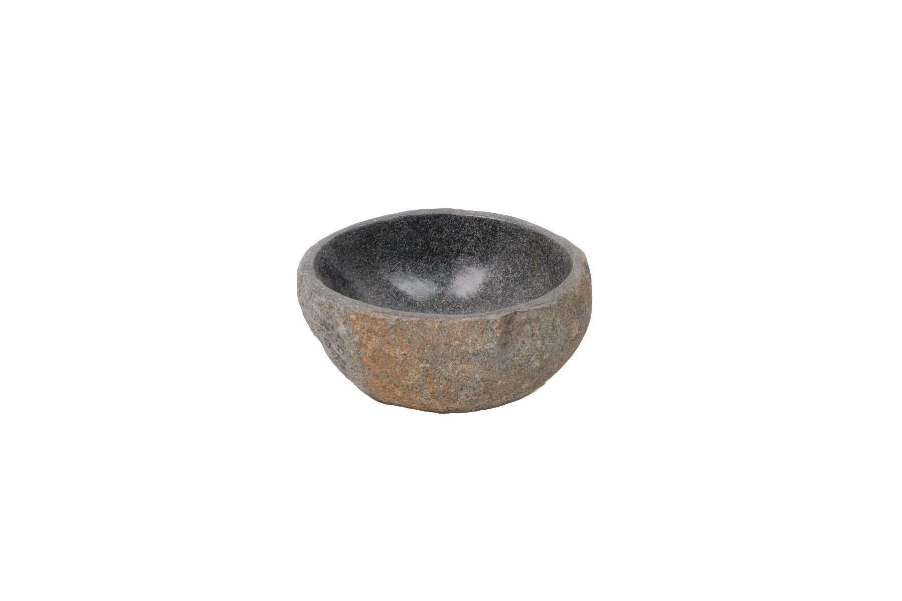 Natuurstenen waskom Teakea 27x24x13 cm - uniek, natuurlijk en compact badkamerdesign.







 - Hover