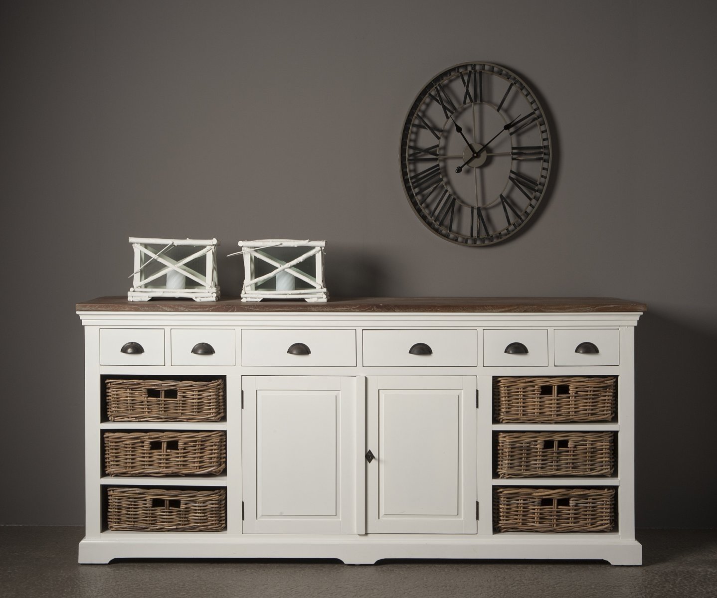 Napoli | Dressoir | 195 x 52.5 x 90 (h) cm - Hover