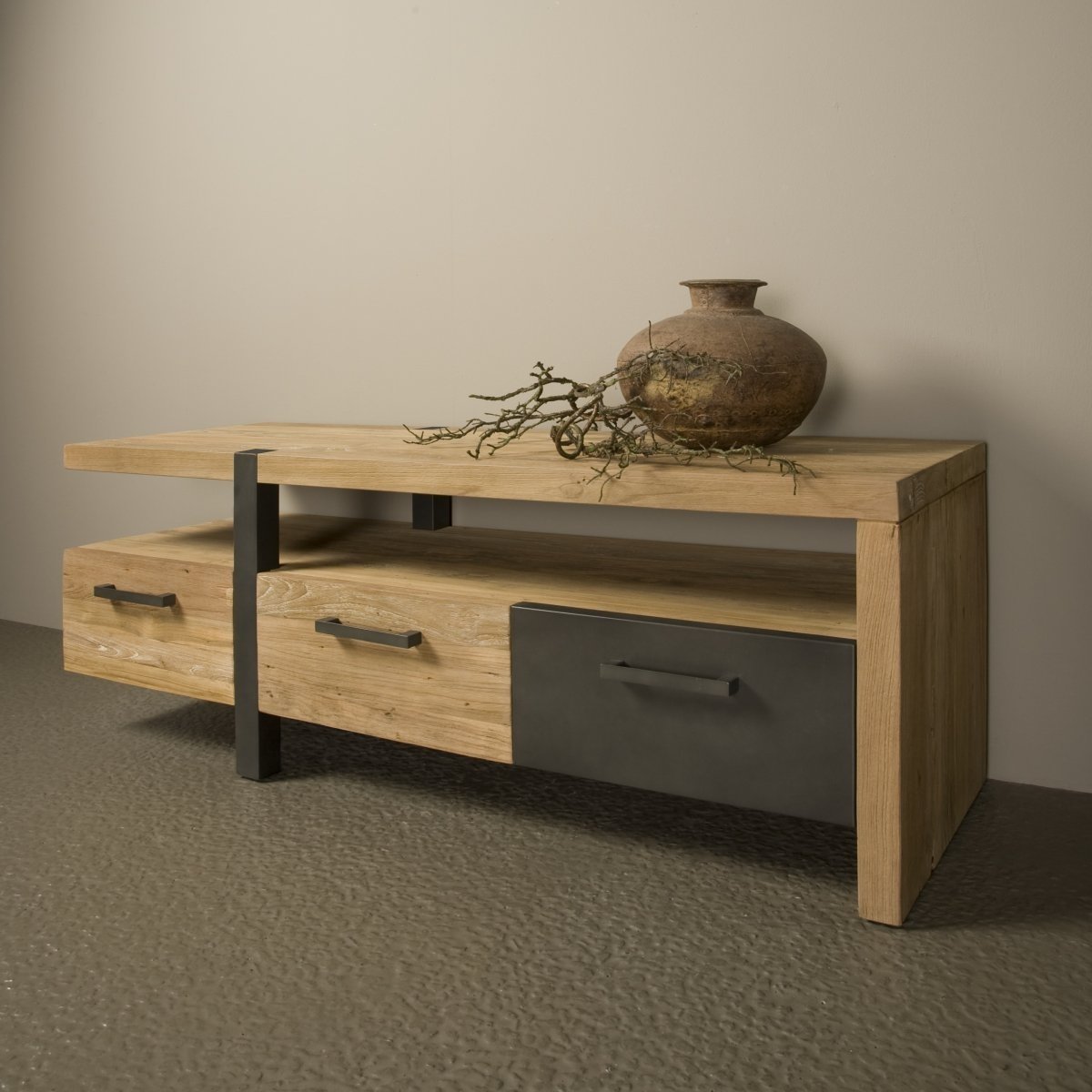 Lucca TV Dressoir 145x40x55 - Hover