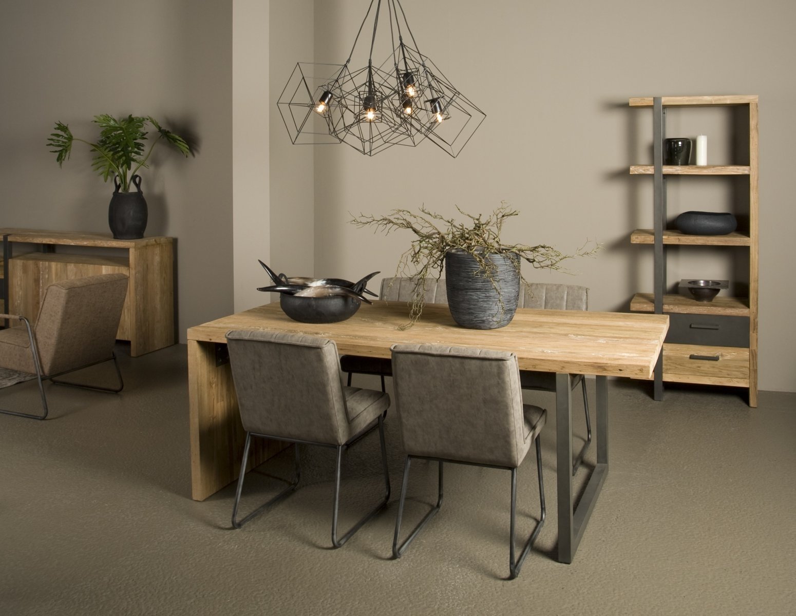 Lucca Teak Eettafel 260x100x78 - Hover