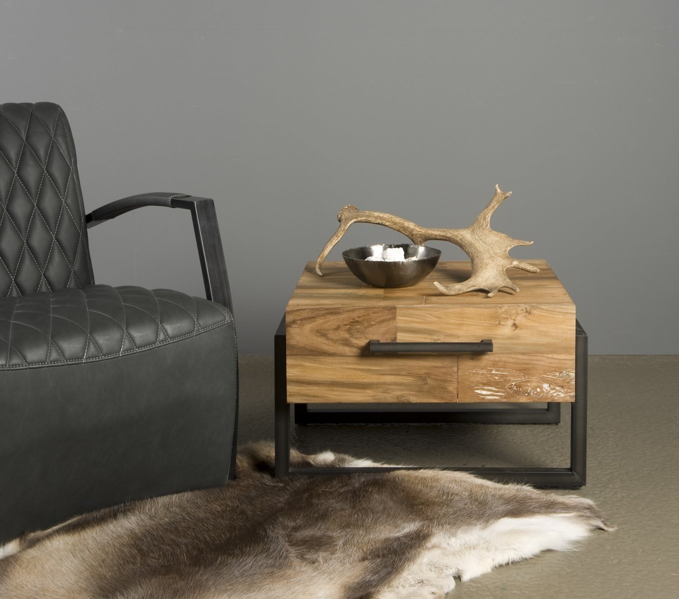 Potenza Bijzettafel | 66x60x55 - Hover
