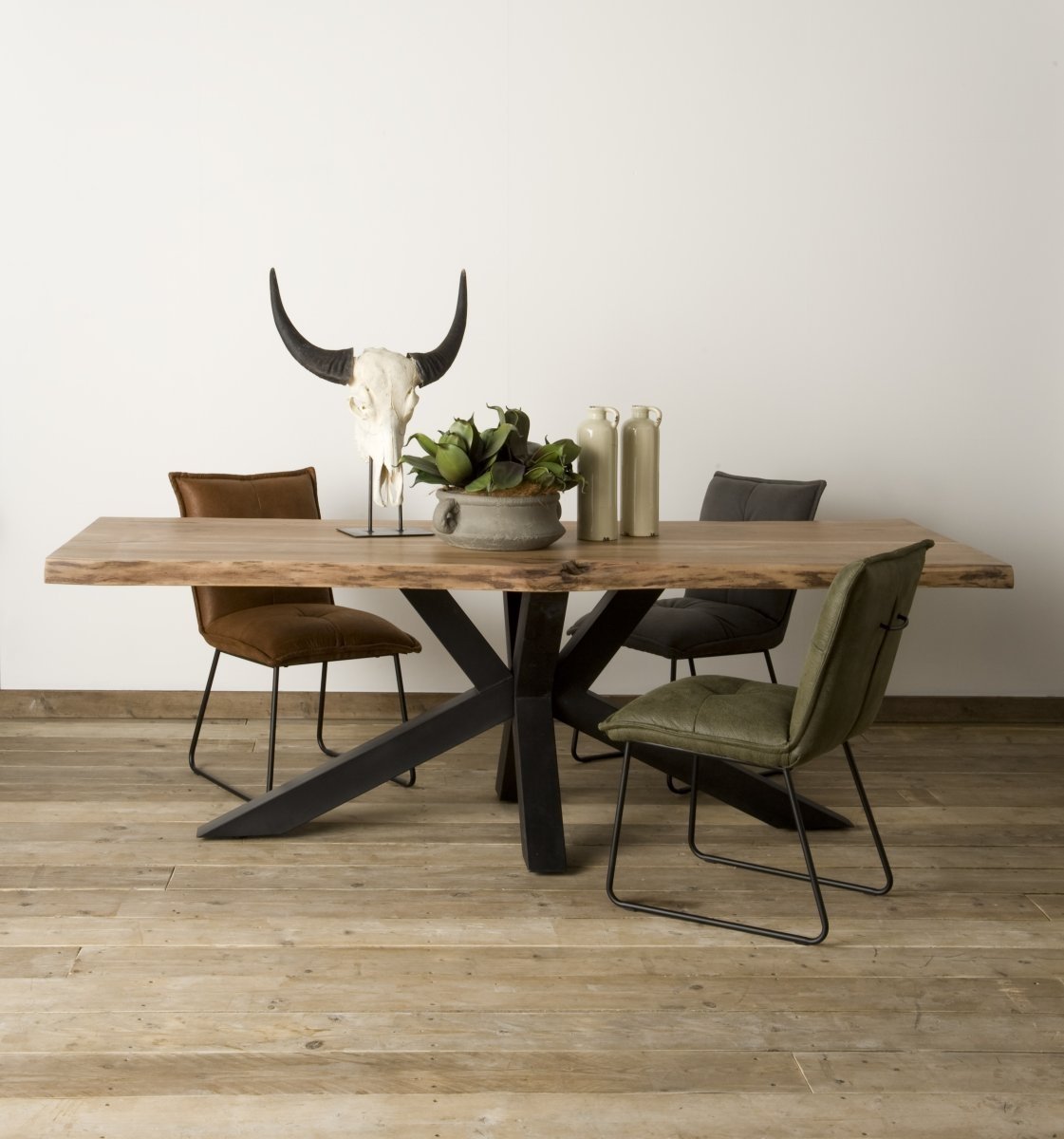 Soria | Acacia Boomstamtafel | 200x100 | 4 blad - TWR-SG0066 - Hover