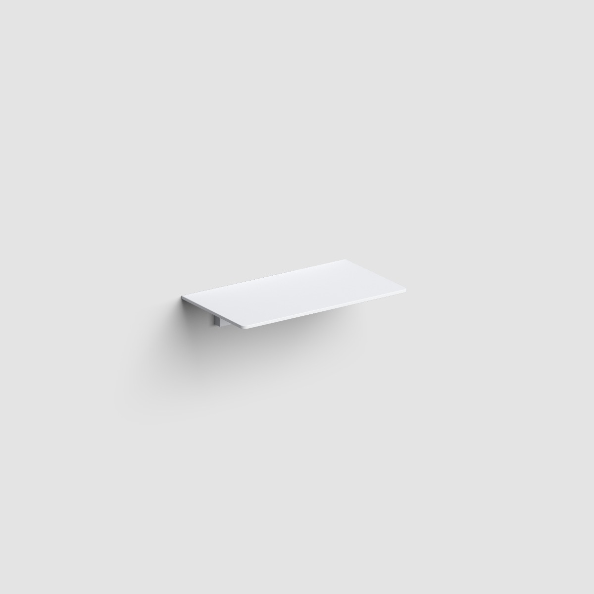 Clou - Sjokker Telefoon/douche Planchet, Wandmodel, Mat Wit Poedercoating - Hover