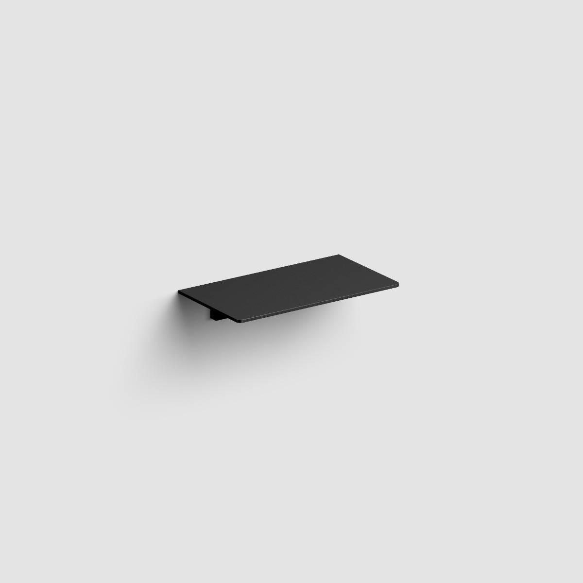 Clou - Sjokker Telefoon/douche Planchet, Wandmodel, Mat Zwart Poedercoating - Hover