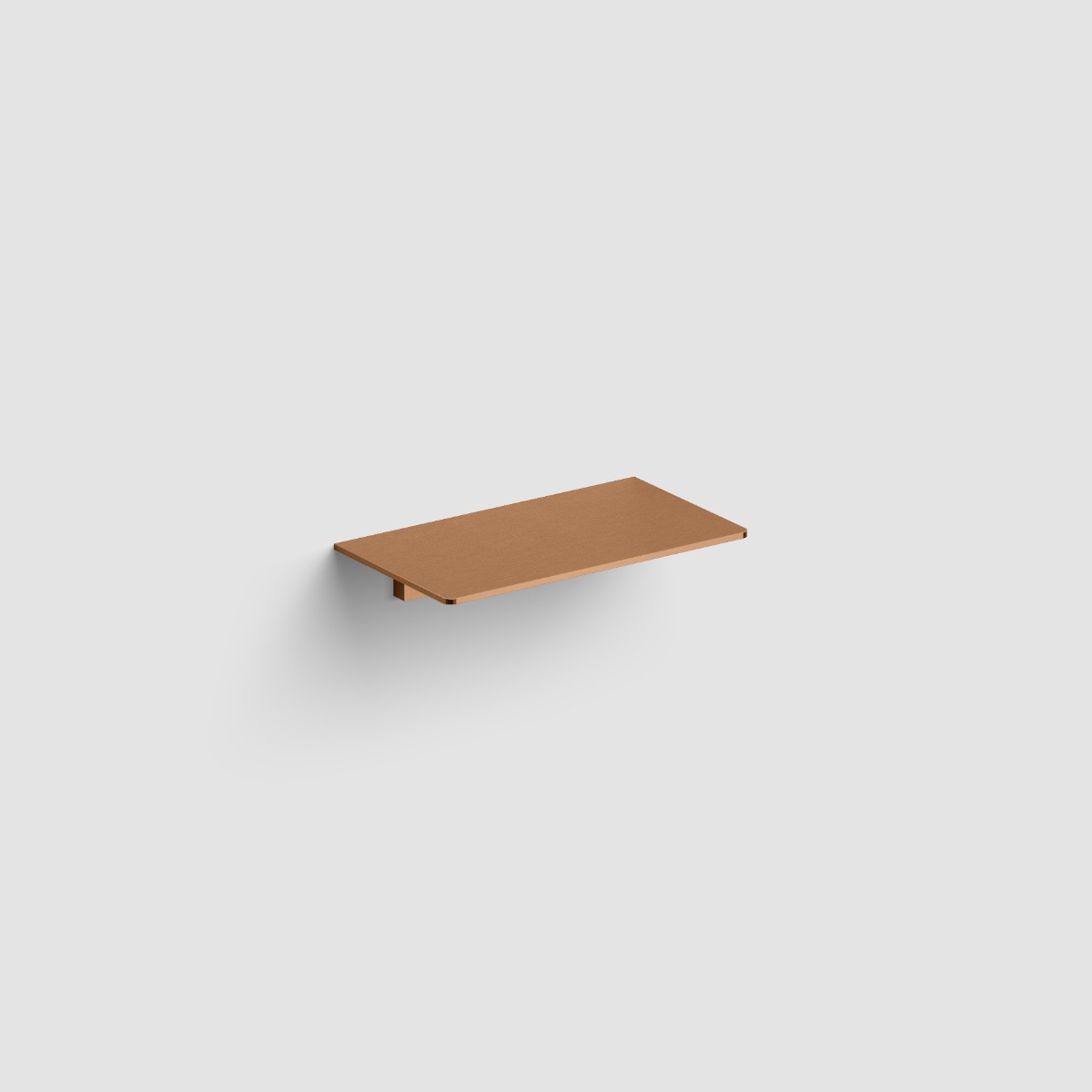 Clou - Sjokker Telefoon/douche Planchet, Wandmodel, Brons Geborsteld Pvd - Hover