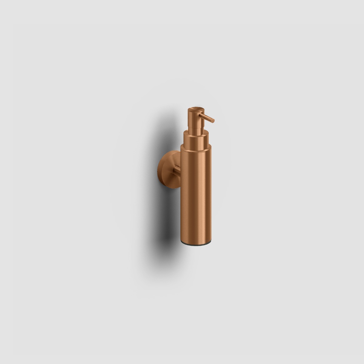 Clou - Sjokker Zeepdispenser, 100cc, Wandmontage, Brons Geborsteld Pvd - Hover