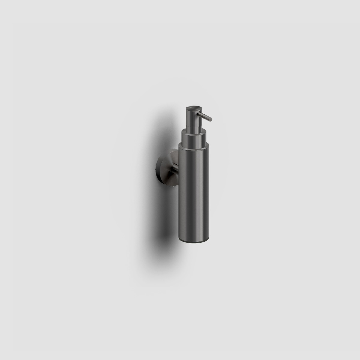 Clou - Sjokker Zeepdispenser, 100cc, Wandmontage, Gunmetal Geborsteld Pvd - Hover