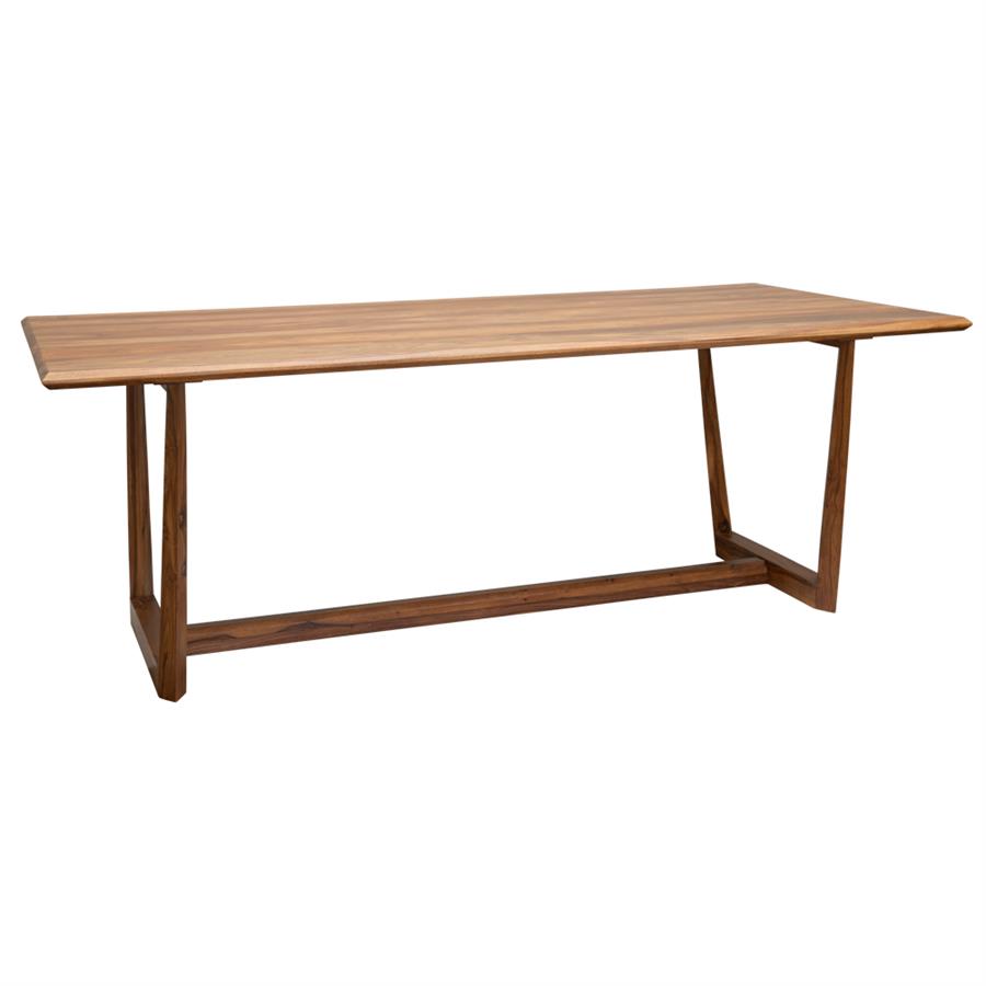 Sheesham Houten Eettafel 220x100 Dimaro - Hover