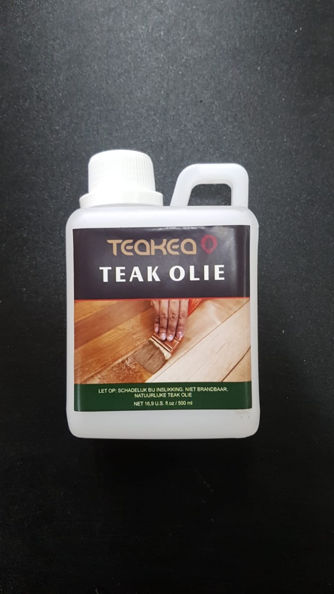 Teak Tuinmeubel Olie | Natuurlijke Biologische  Teakolie 500 ml  - TK-TEAKOLIE-NATUREL - Hover