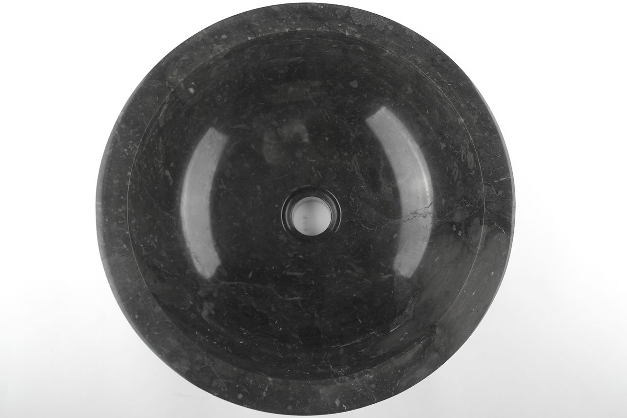 Nero | Marmeren waskom | 40x15 - SBP-FP-BLACK - Hover