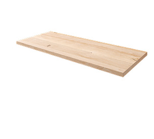 eiken wastafel of werkblad