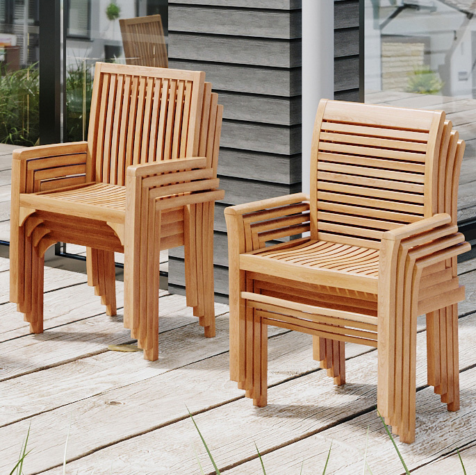 Tuinstoelen Teak