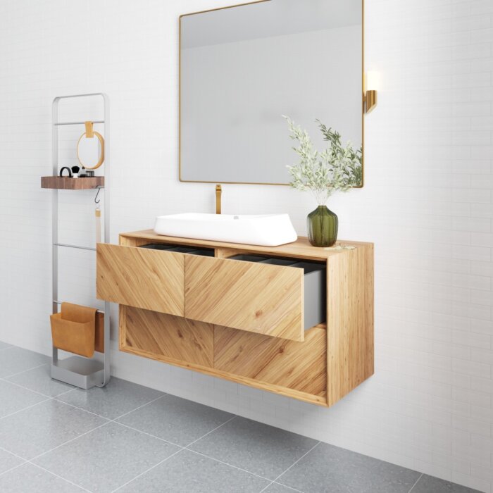 Badkamermeubel Hout
